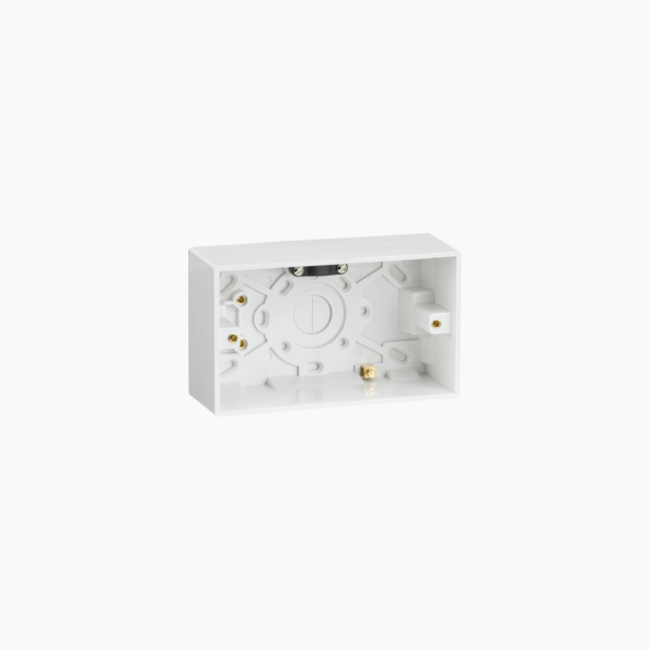 SN1600 - Knightsbridge - Double 47mm Pattress Box