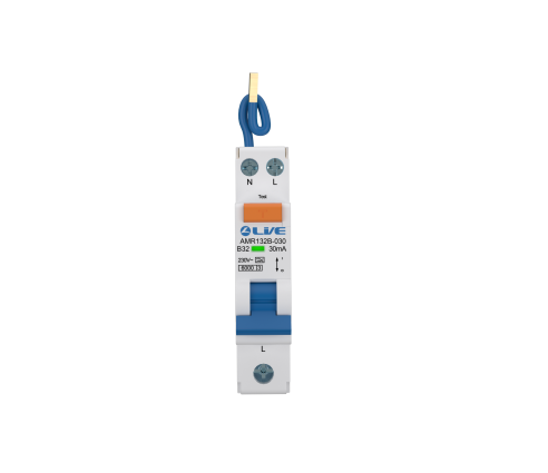 AMR132B-030 - Live Electrical - 32A Mini RCBO 30mA