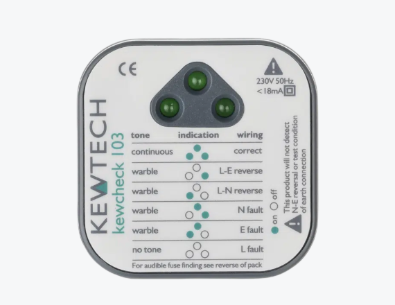 KEWCHECK103 - Kewtech - Socket Tester