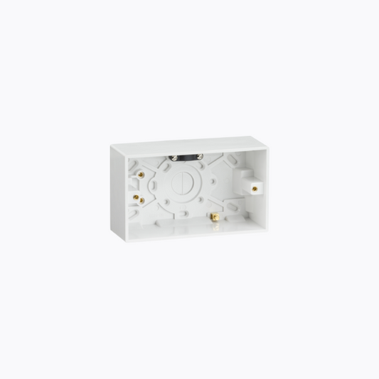 SN1600 - Knightsbridge - Double 47mm Pattress Box
